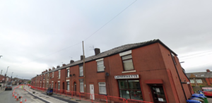 Castleton cycle lane (Google Maps)