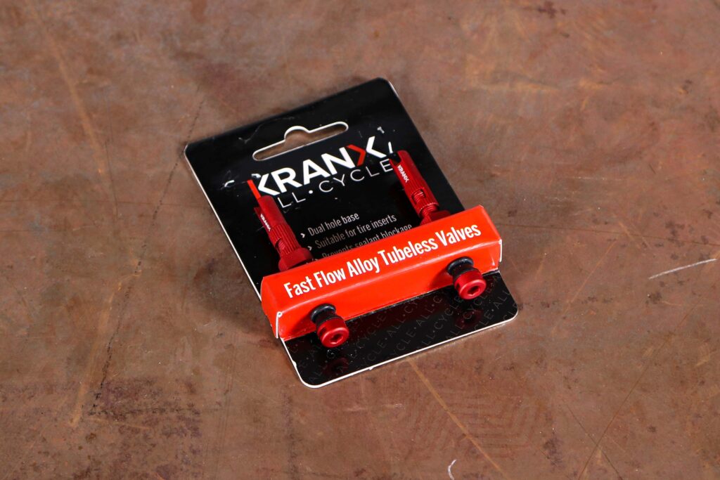 2023 Kranx All Cycle Fast Flow Alloy Tubeless Valves