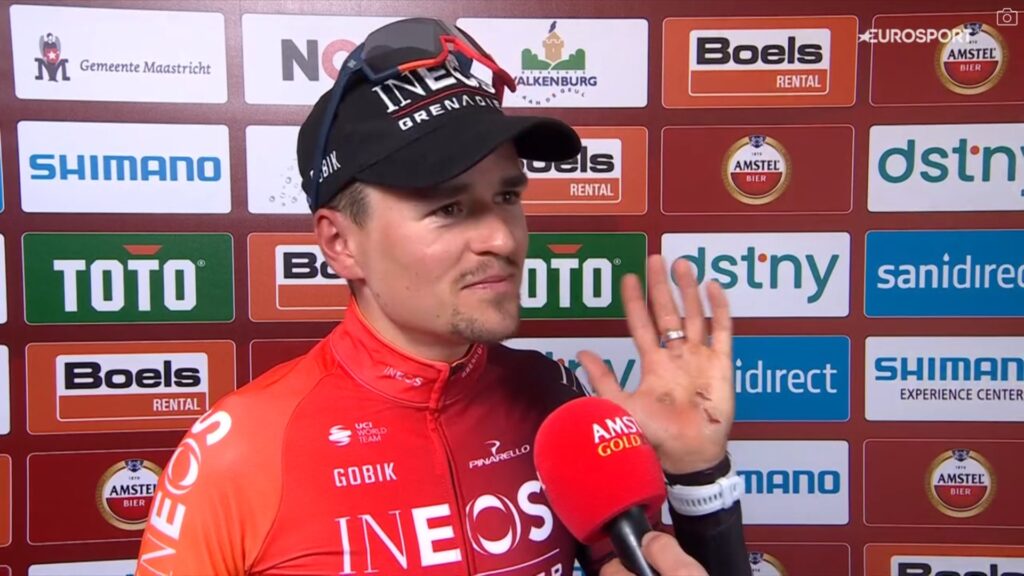 Pidcock hand at Amstel Gold 2024