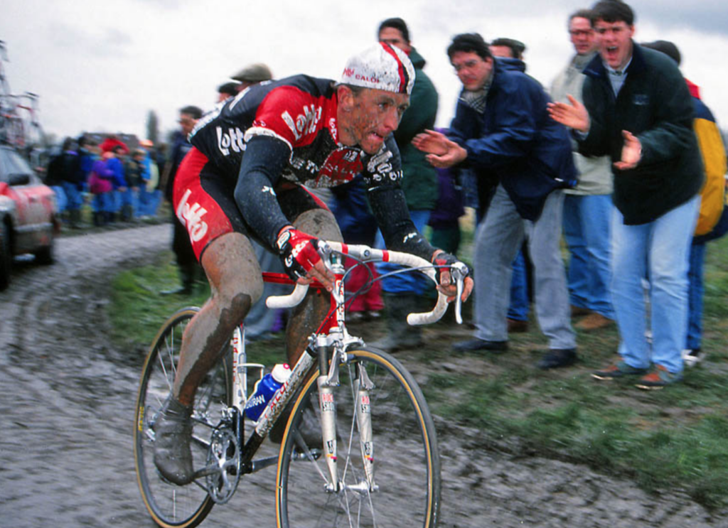 Roubaix 94-Tchmil-Cobbles-RockShox, Photo &ndash; CorVos:PezCyclingNews