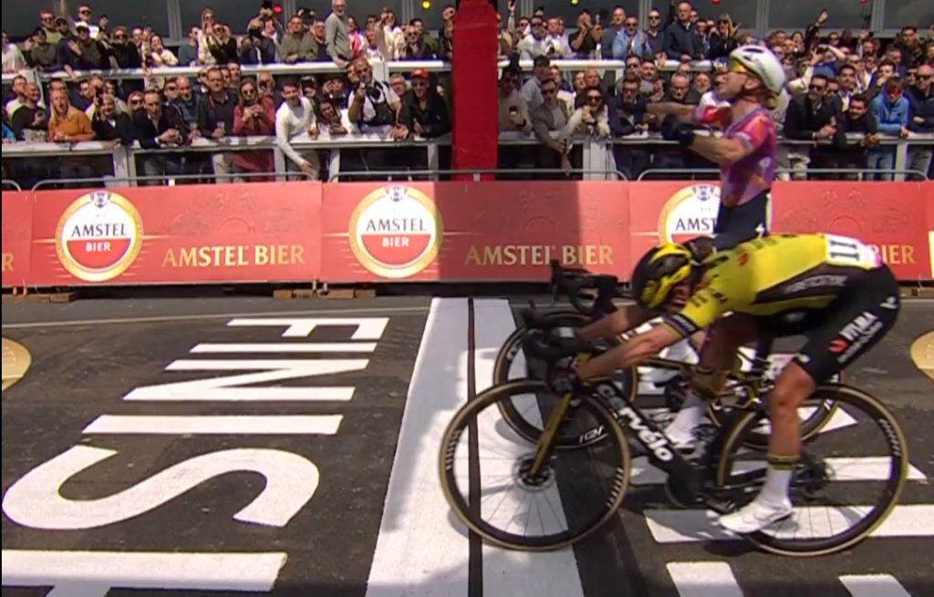 Marianne Vos wins Amstel Gold Race 2024 after premature celebration from Lorena Wiebes
