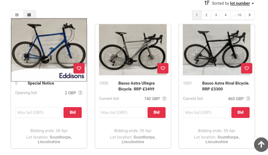 Life Cycles auction April 2024
