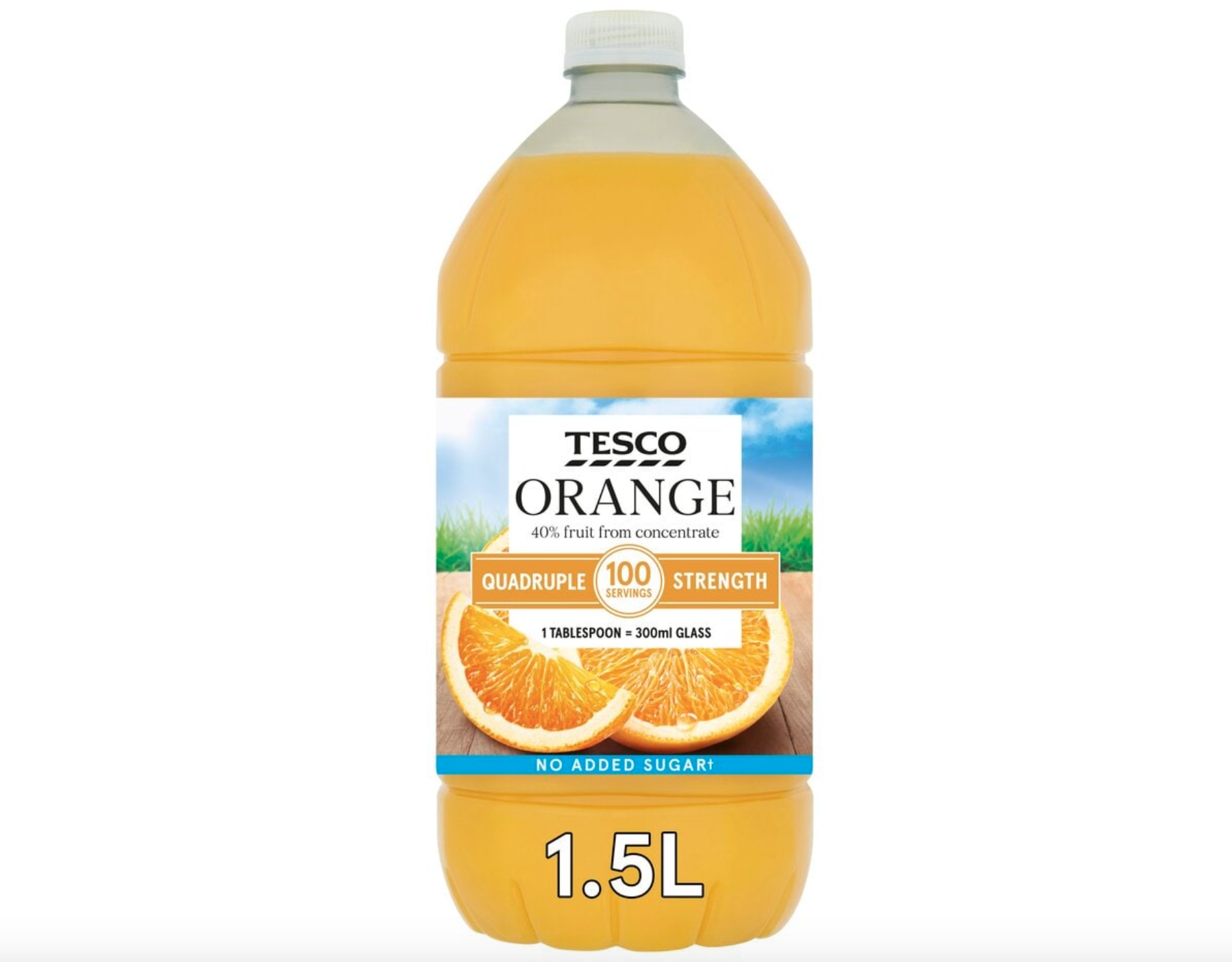 tesco orange squash
