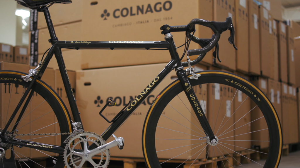2024 Colnago C40 carbon fibre bike front