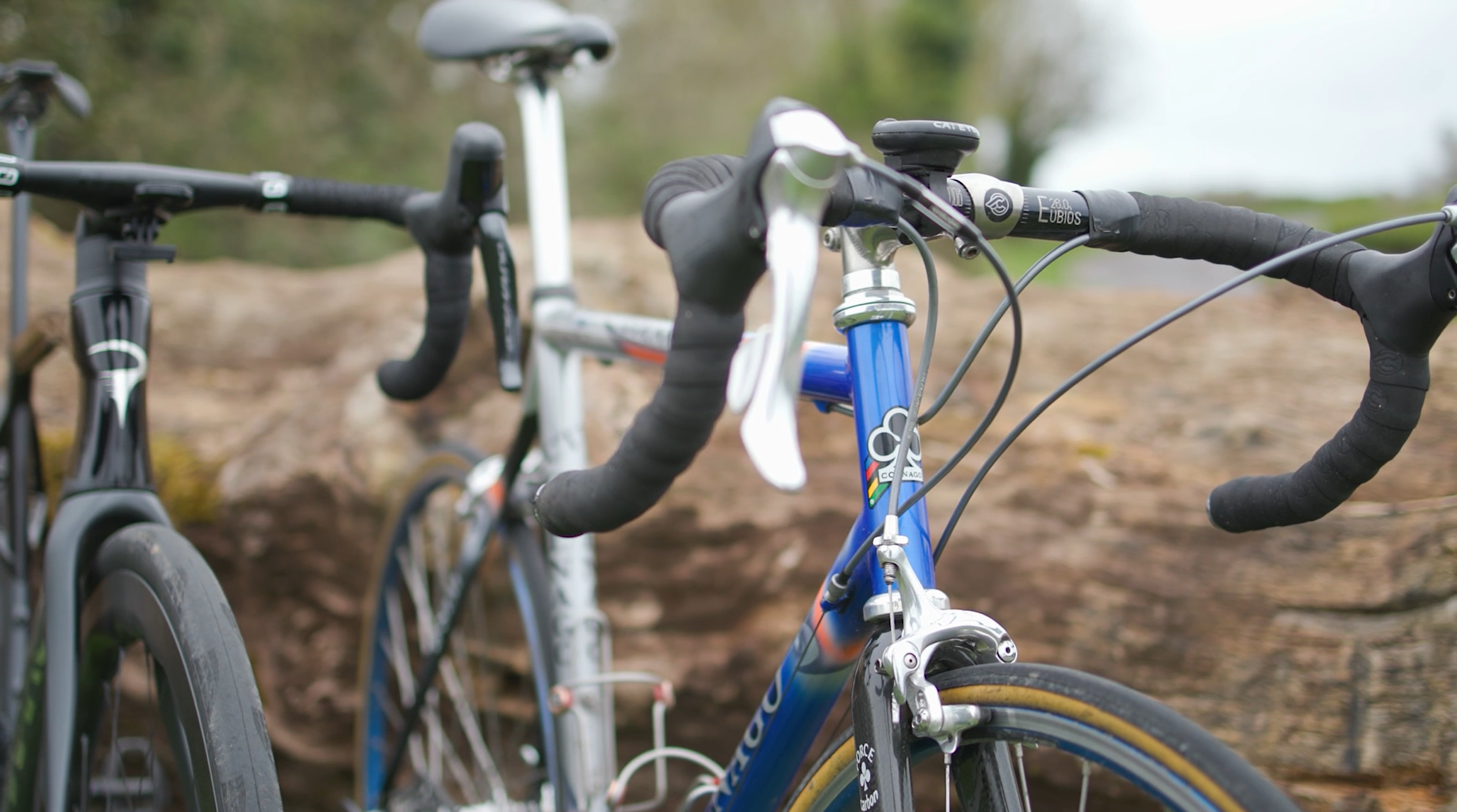 2024 New biken vs old bike Colnago CT1 front end