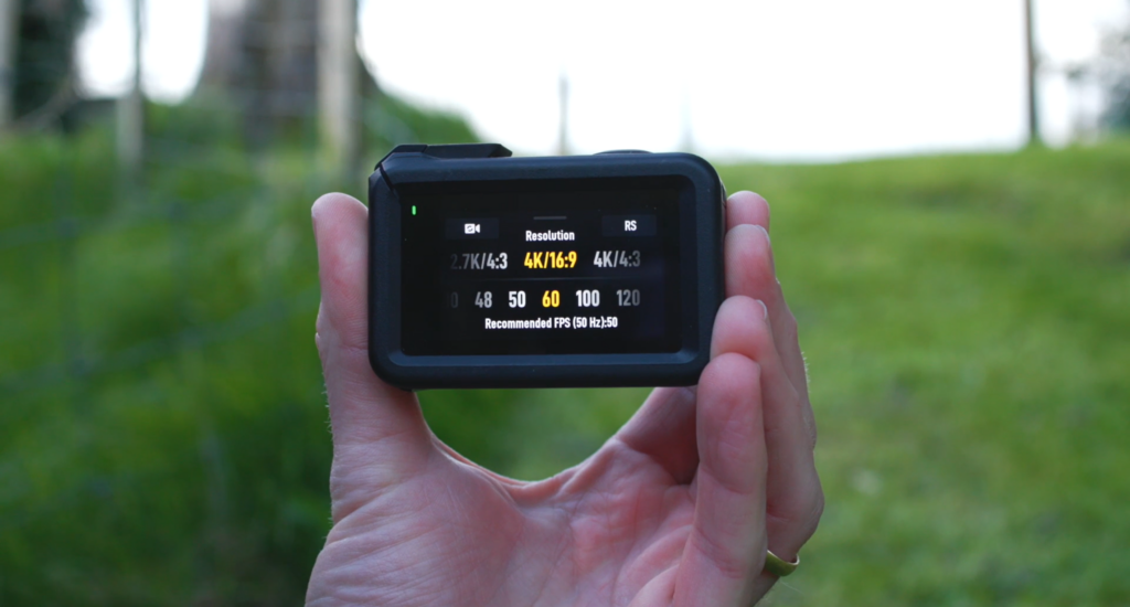 2024 DJI Osmo Action 4 camera recommended settings