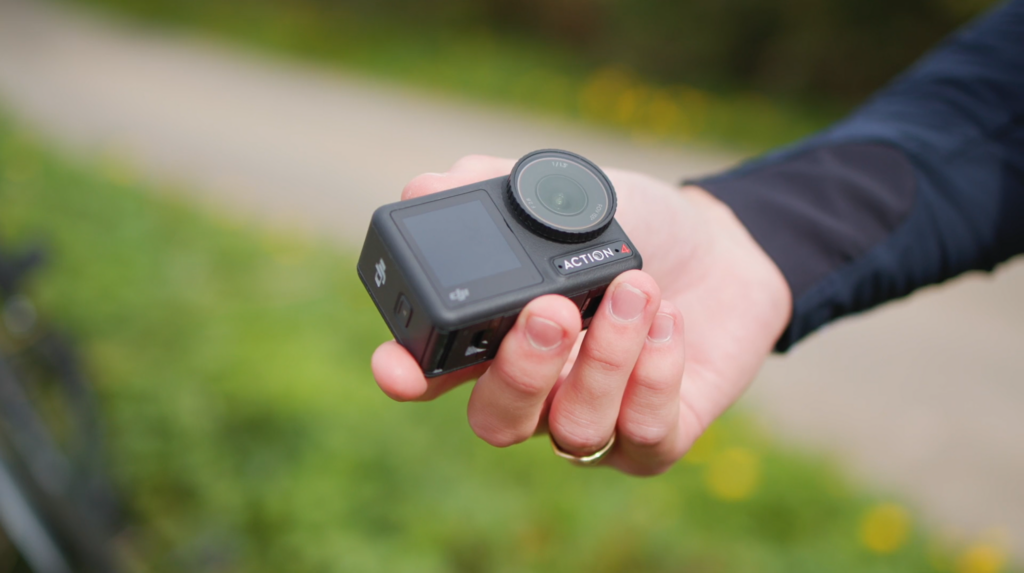 2024 DJI Osmo Action 4 camera in hand 3