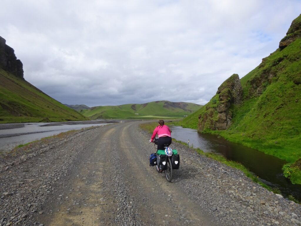 Why cycle touring isn&rsquo;t dead 5 Iceland with front panniers