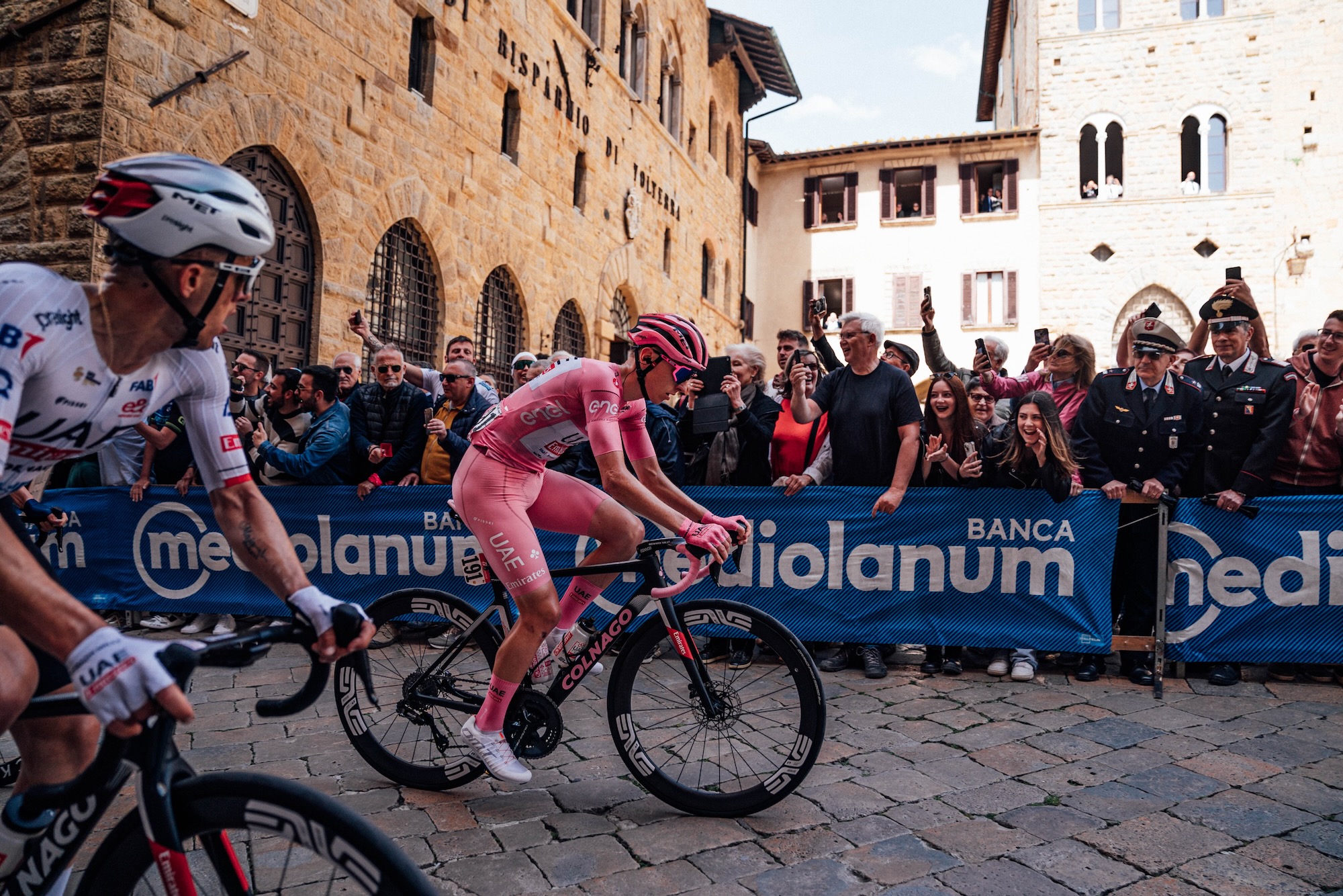 2024 Giro d&rsquo;Italia, Tadej Pogacar, UAE Team Emirates, picture by Zac Williams-SWpix.com &copy; SWpix.com (t-a Photography Hub Ltd) &ndash; 1 (3)