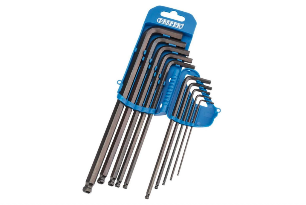 2024 10-piece draper Allen key set