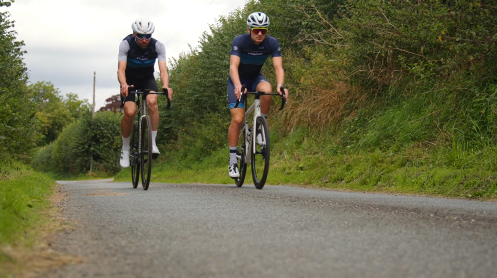 2023 S-Works Tarmac SL8 vs LAB71 Supersix riding shot 2