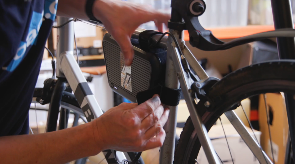 2024 commuting challenge Swytch Go+ battery install
