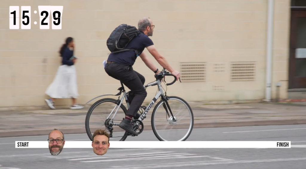 2024 commuting challenge Dave city riding