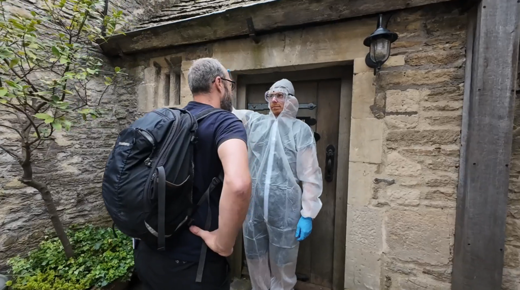 2024 commuting challenge Dave sweat test