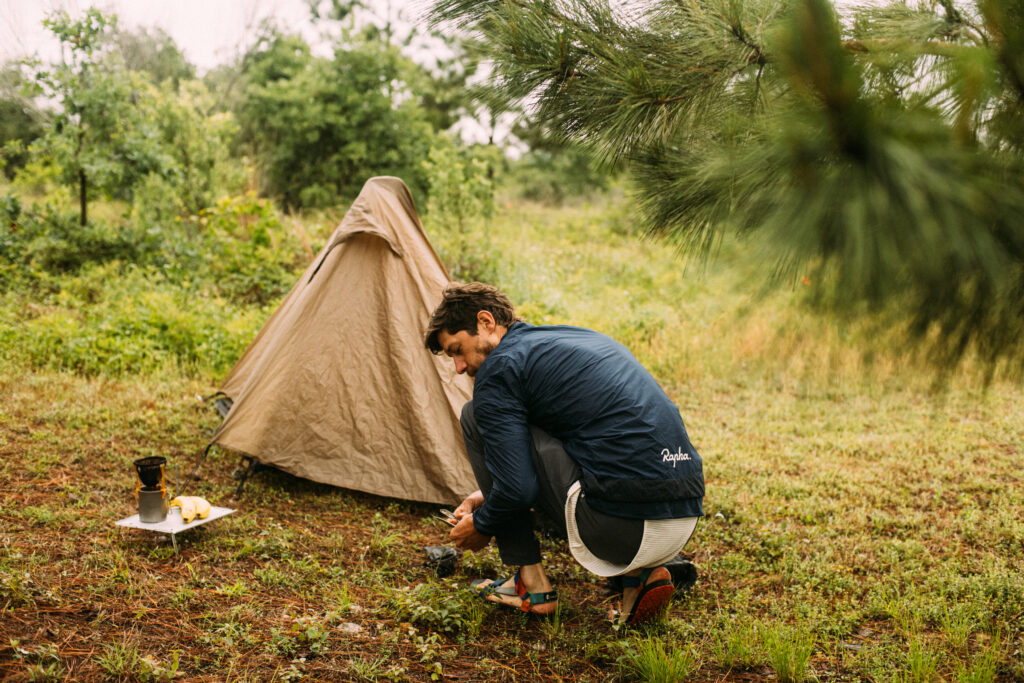 2021 Rapha x Snow Peak camping