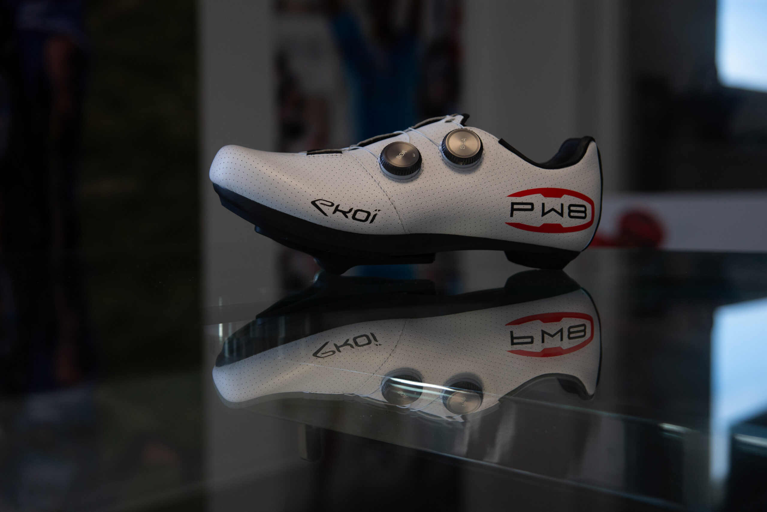 2024 Ekoi PW8 pedal system on shoe 3