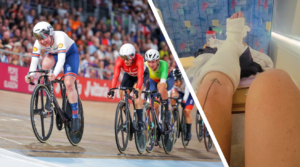 Katie Archibald breaks leg in garden step fall