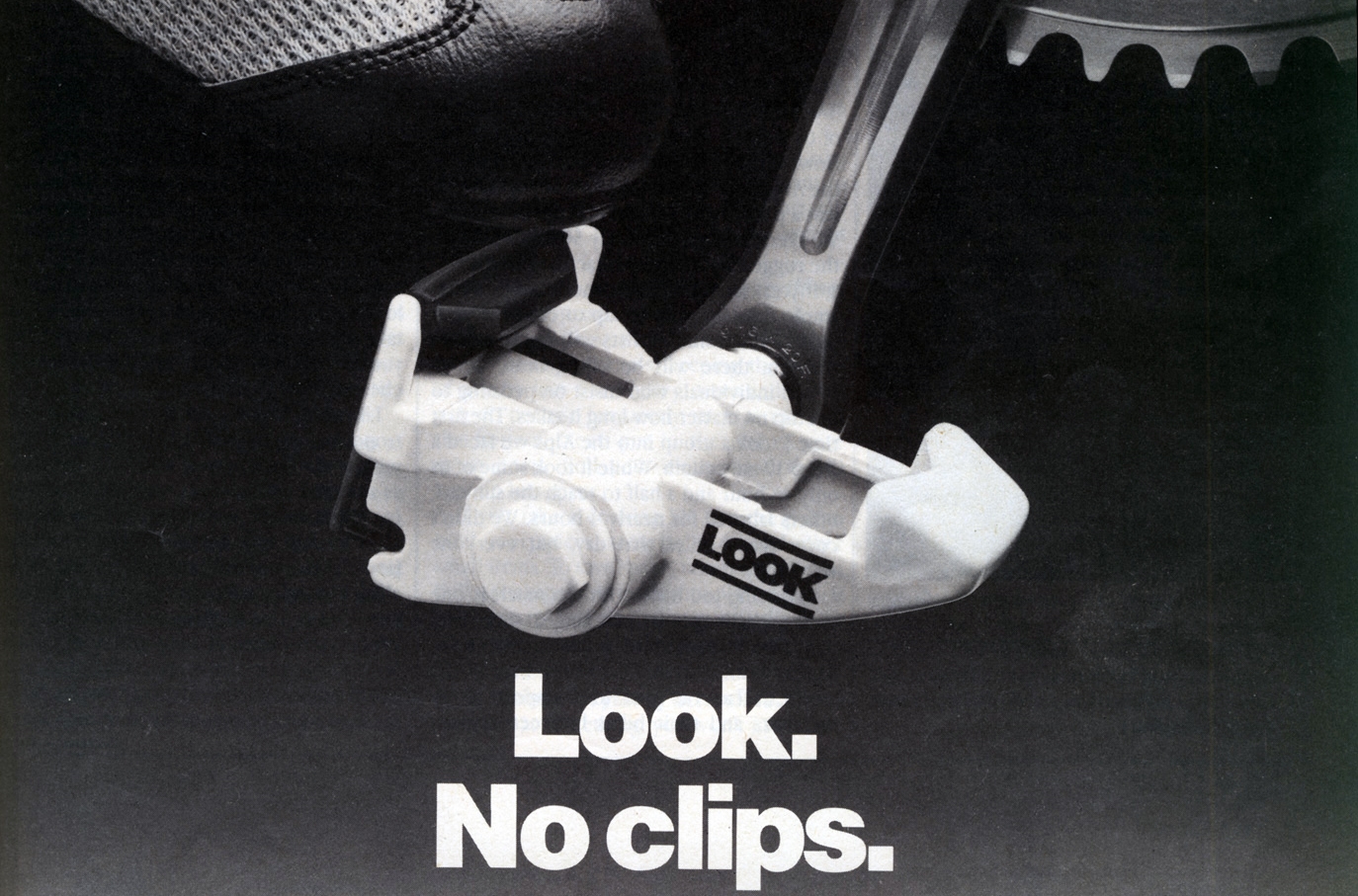 Look clipless pedals ad