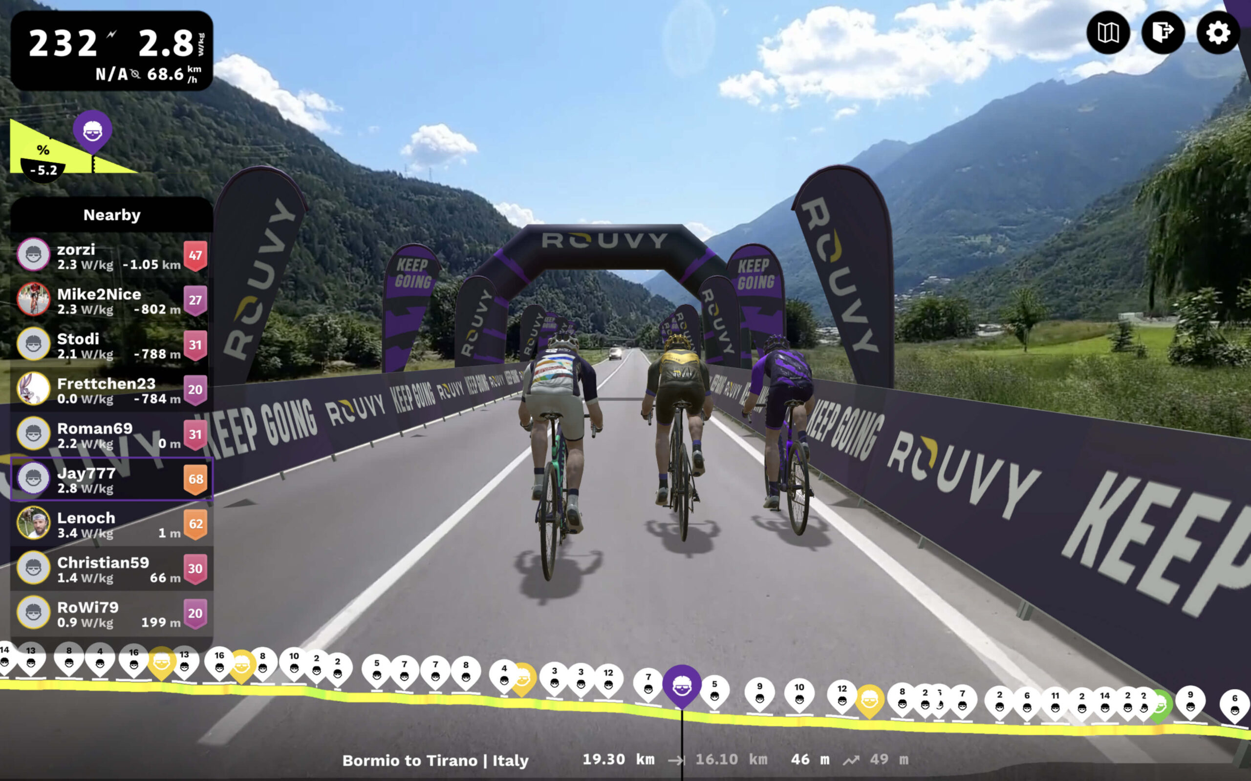 2024 ROUVY – Bormio to Tirano – Italy