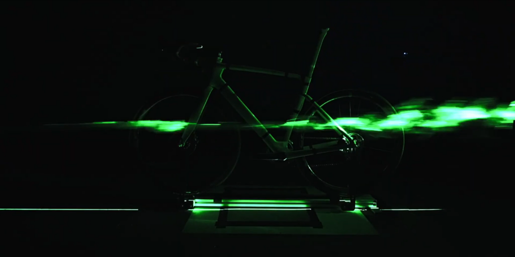 2024 Van Rysel RCR Pro development prototype wind tunnel 3