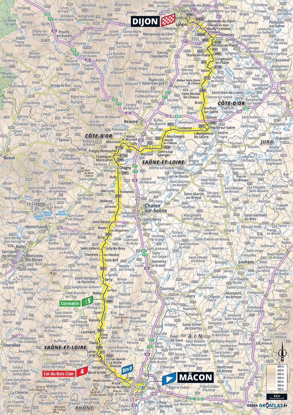 TdF 2024 S06 Map
