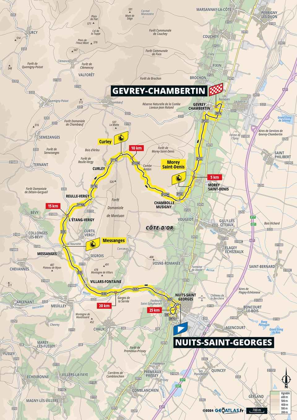 TdF 2024 S07 Map