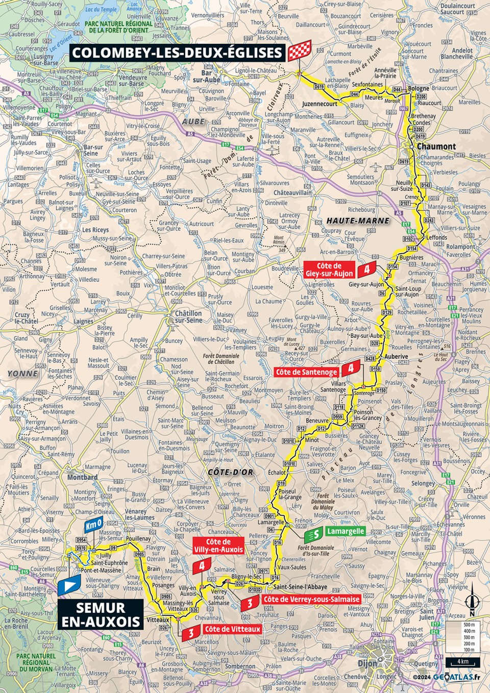 TdF 2024 S08 Map
