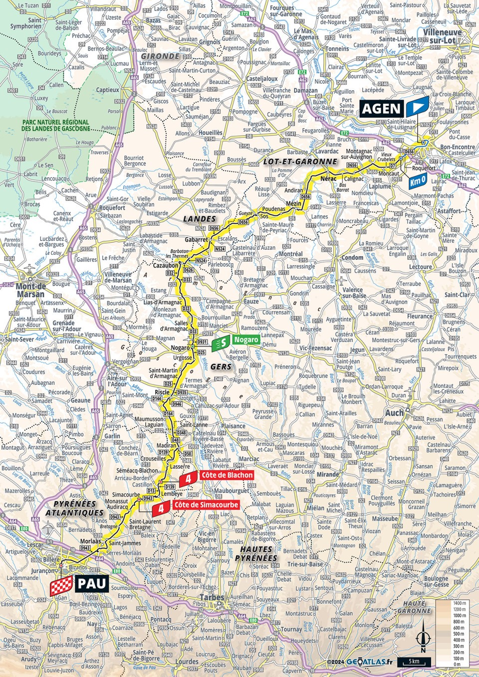 TdF 2024 S13 Map