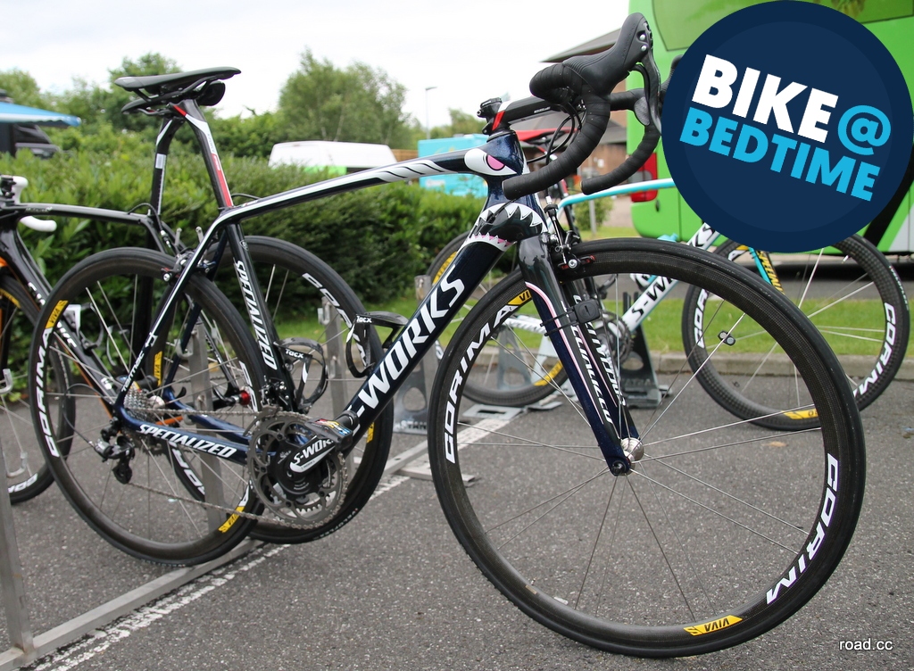 Vincenzo Nibali bike side