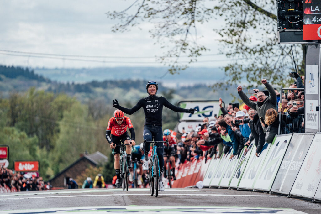 Stevie Williams wins 2024 Fleche Wallone (Zac Williams/SWpix.com)