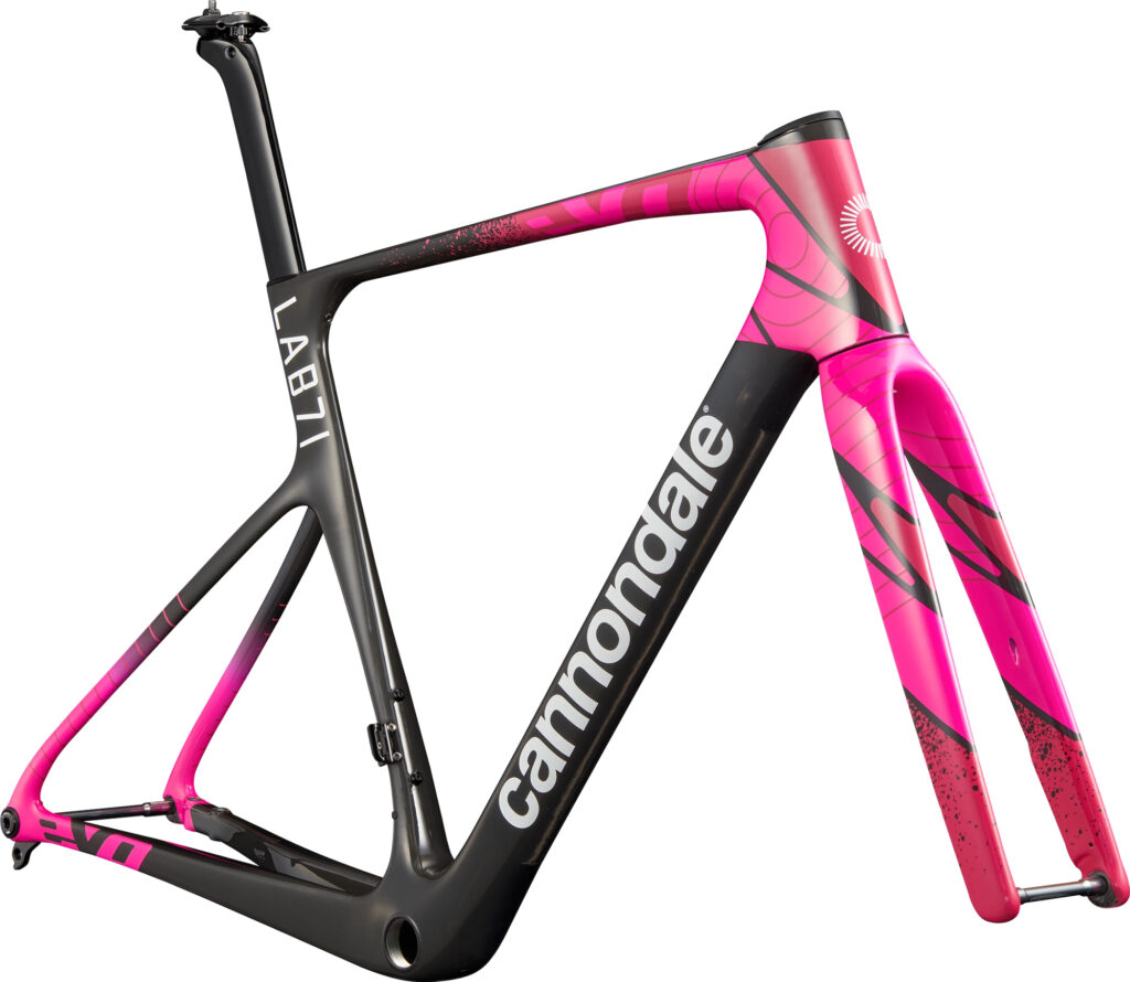 2026 EF Education EasyPost- Cannondale SuperSix Evo LAB71 frameset