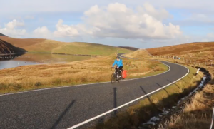 Cycling in Shetland (Credit: Simon Parker)