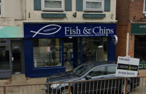 Ferndown fish and chip shop