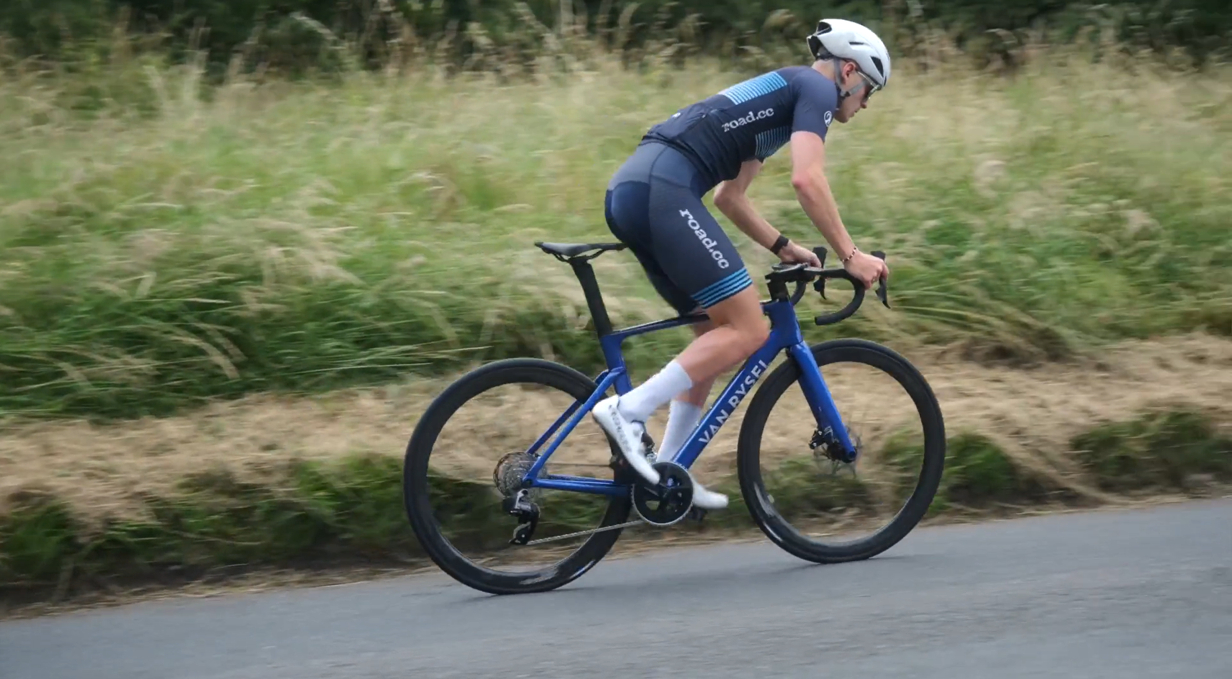 2024 midrange bike vs superbike van rysel rcr climbing 3 road.cc kit
