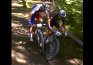 Tom Pidcock’s race-winning move, 2024 Olympic MTB cross-country race