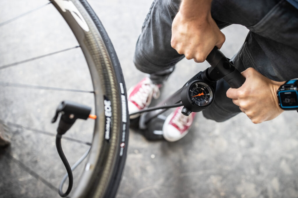 Tubolito pumping tyre