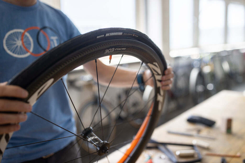 Tubolito seating tyre