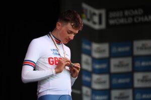 Leo Hayter, U23 world time trial championships (Alex Broadway/SWpix.com)