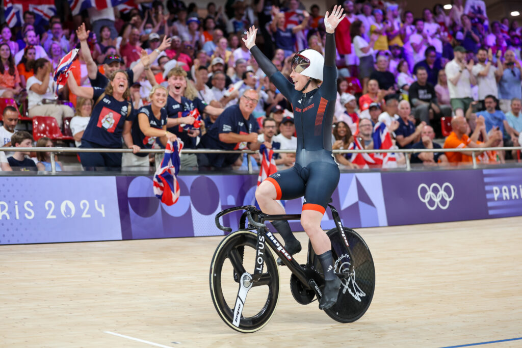 Emma Finucane, 2024 Paris Olympics (Alex Whitehead/SWpix.com)
