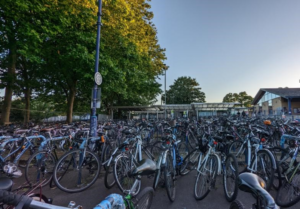 Cycle parking (Oxford station)