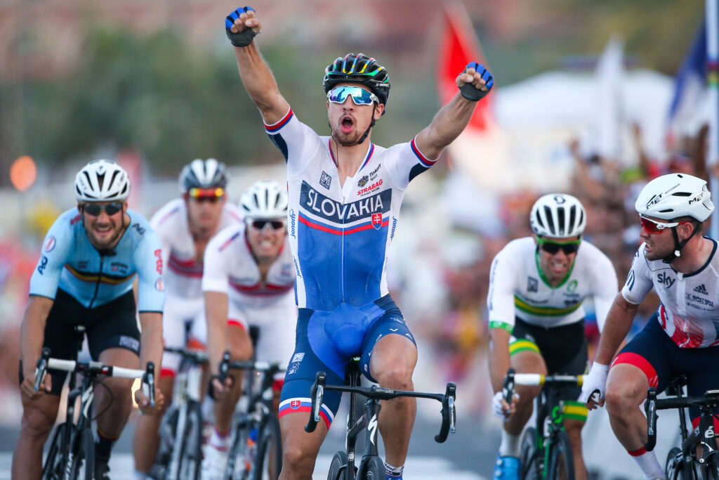 Peter Sagan wins 2016 road world championships (Alex Whitehead/SWpix.com)
