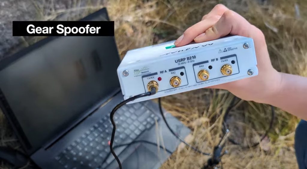 Gear spoofer used by electronic shifter hackers
