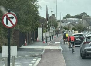 “BMX track” cycle lane