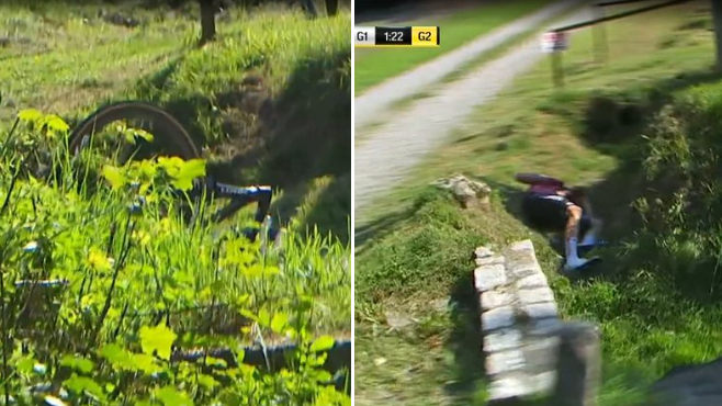 Nicolas Debeaumarché Tour de Pologne crash