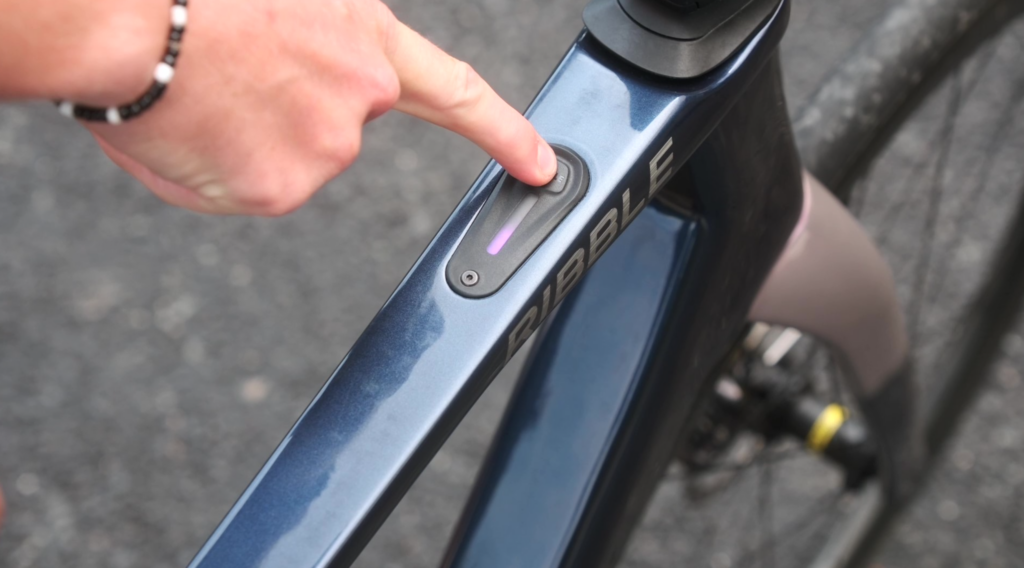 2024 Ribble Allroad slr e top tube