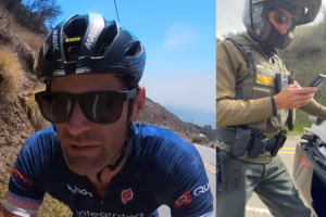Phil Gaimon goes to court over two-abreast ticket (YouTube/Phil Gaimon)
