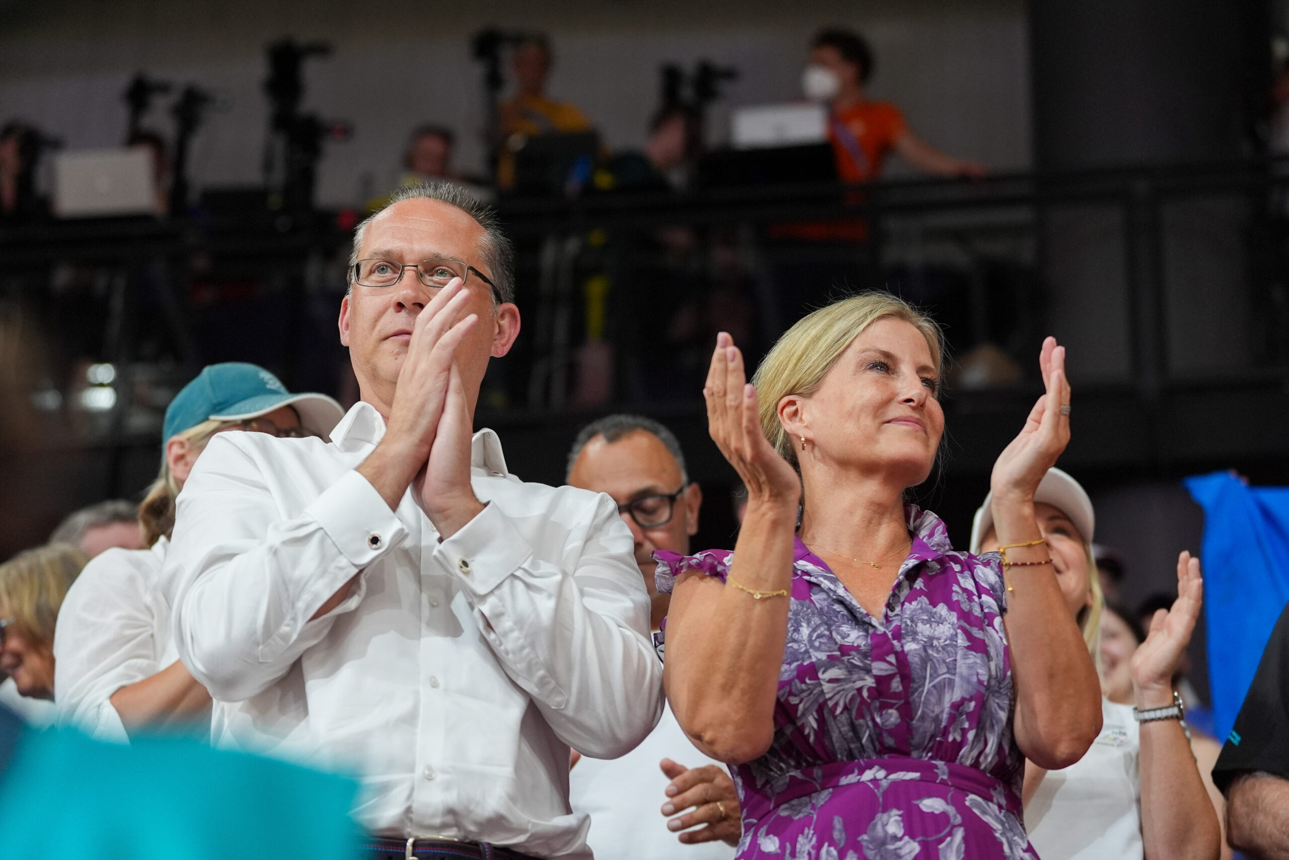 Duchess of Edinburgh at Paris Olympics (Zac Williams/SWpix.com)