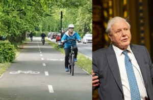 Binley Cycleway (Coventry City Council) and Sir David Attenborough