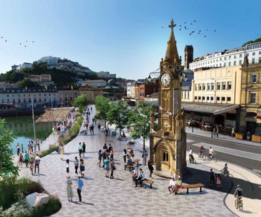 Cycle lane plans scrapped in the Strand, Torquay