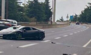 Lamborghini involved in 125mph crash which killed cyclist in Avignon, France